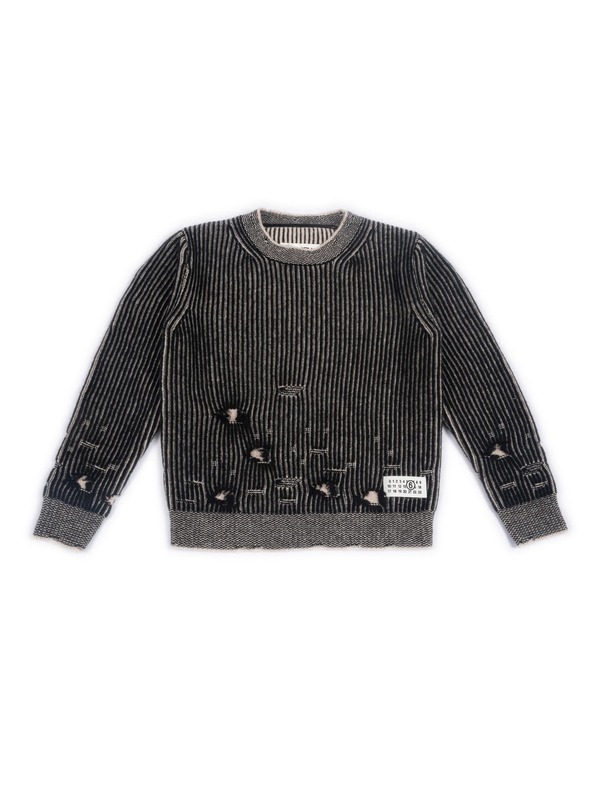 KIDS MM6 Maison Margiela Sweater - Black