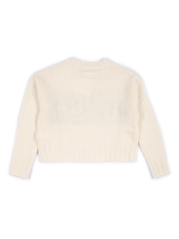 KIDS MM6 Maison Margiela Sweater - White