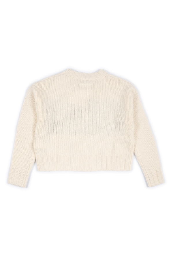 KIDS MM6 Maison Margiela Sweater - White
