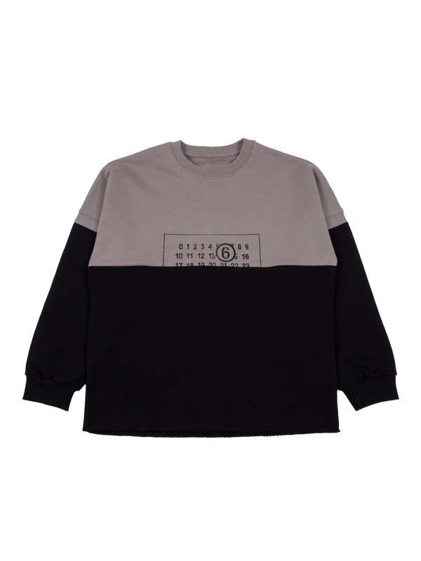 KIDS MM6 Maison Margiela Sweater - Gray