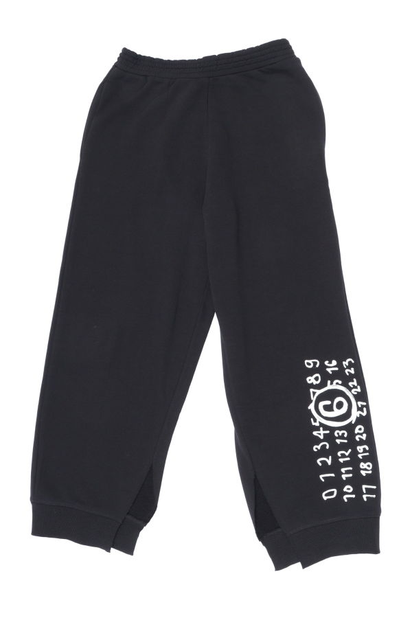 KIDS MM6 Maison Margiela Pants - Black