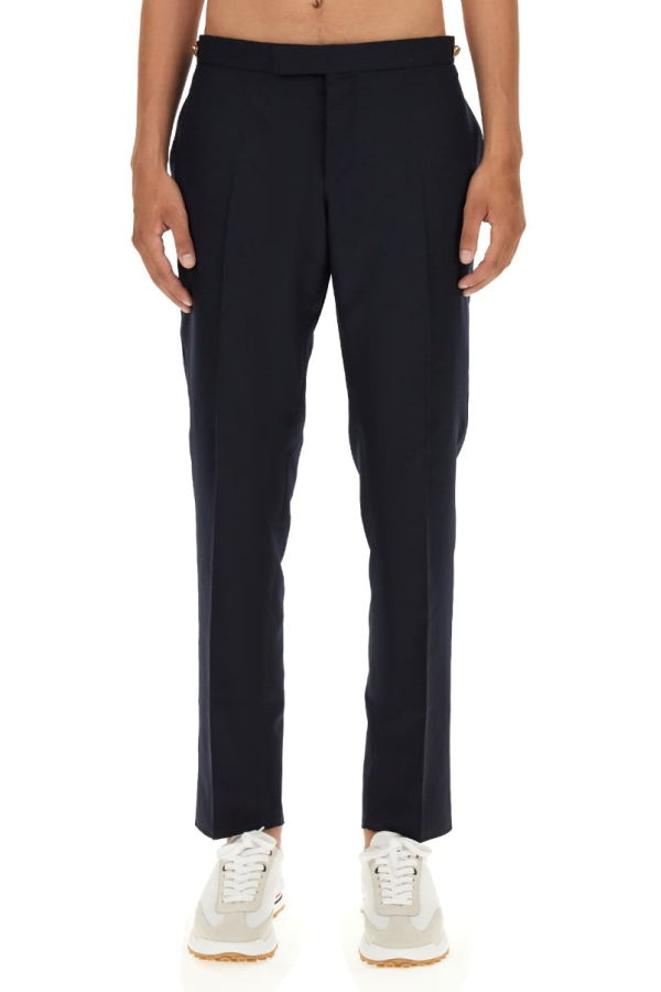 thom browne Wool Pants - Blue