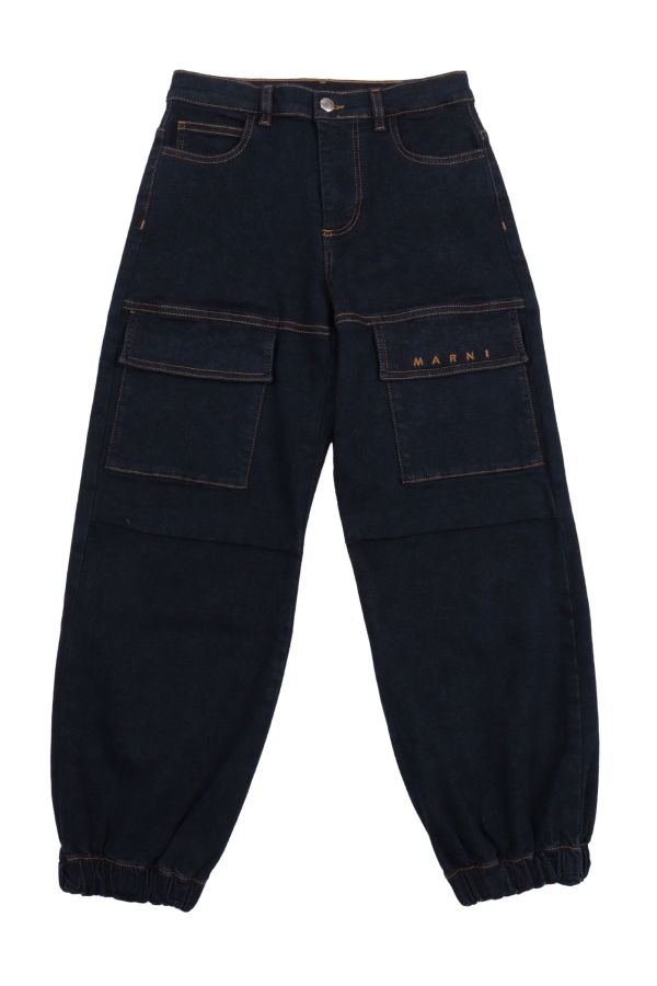 KIDS Marni 5 Pockets Bottoms - Blue