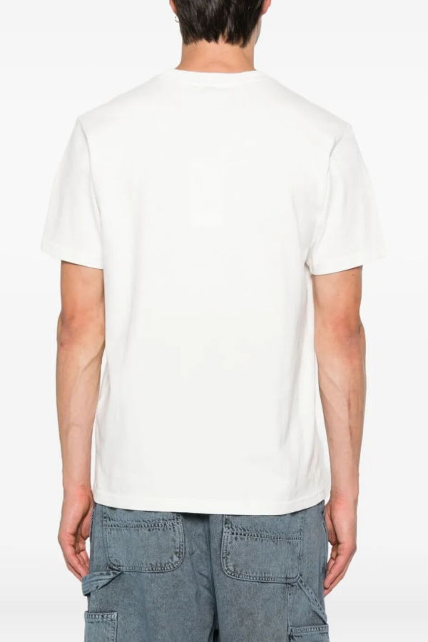 Kenzo Happy Tiger Embroid T-Shirt - Off White