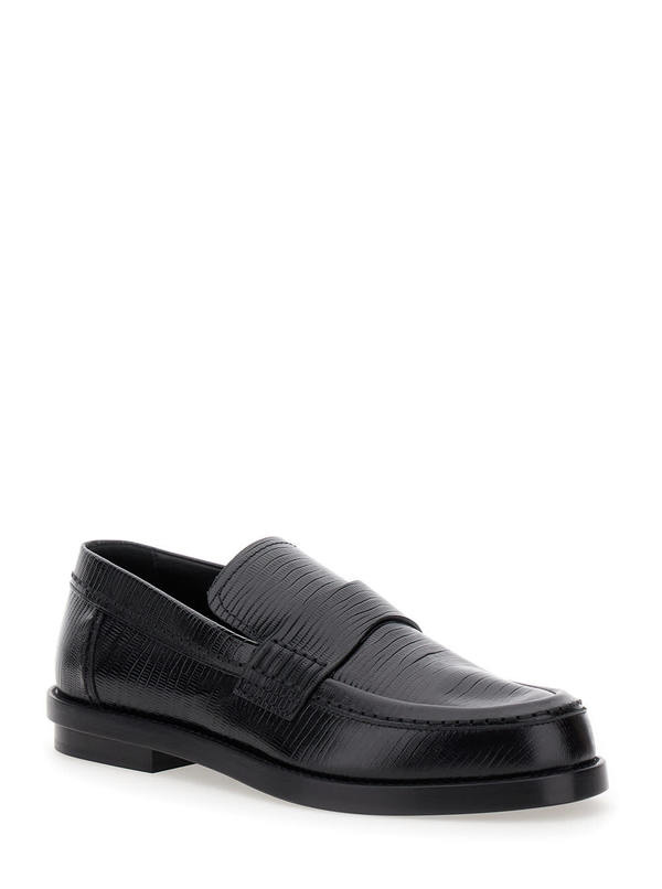 Alexander McQueen Sole Jupiter Leather Loafer - Black