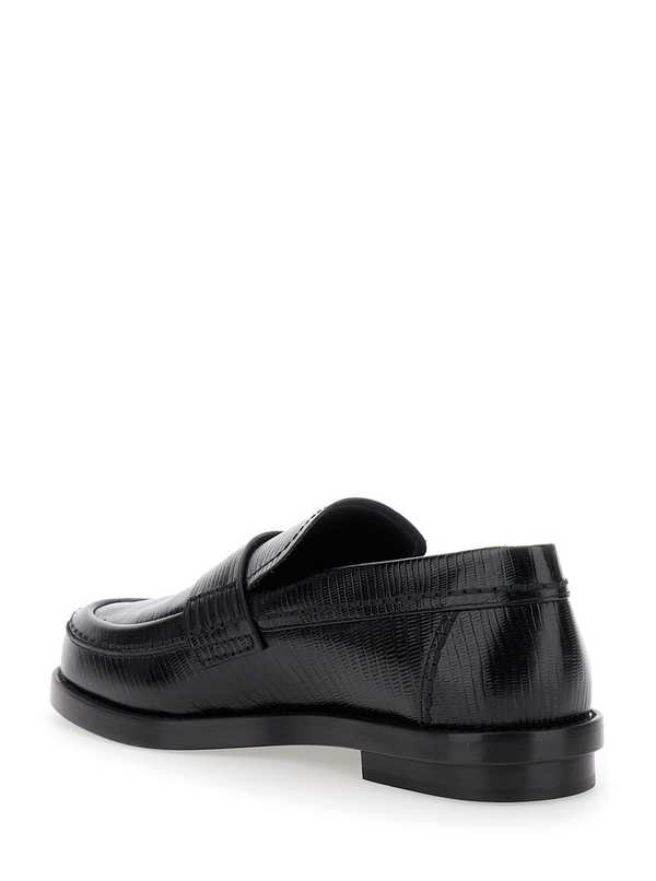 Alexander McQueen Sole Jupiter Leather Loafer - Black