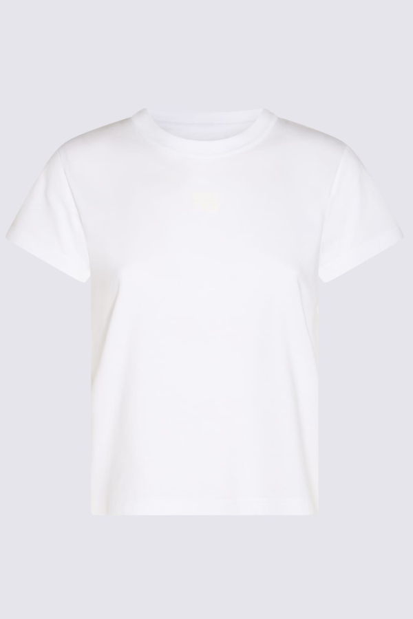 ALEXANDER WANG Short-Sleeve Crew-Neck T-Shirt - White