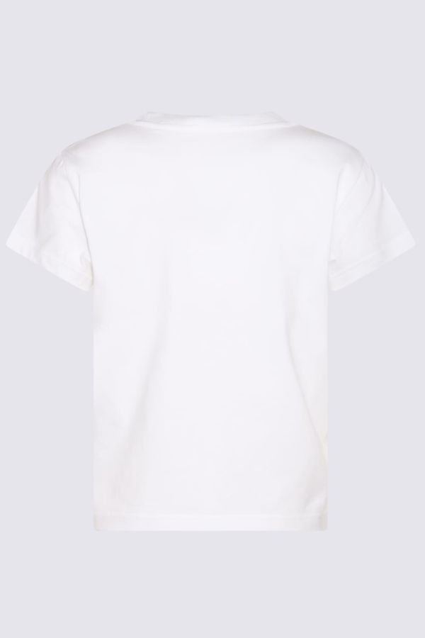 ALEXANDER WANG Short-Sleeve Crew-Neck T-Shirt - White