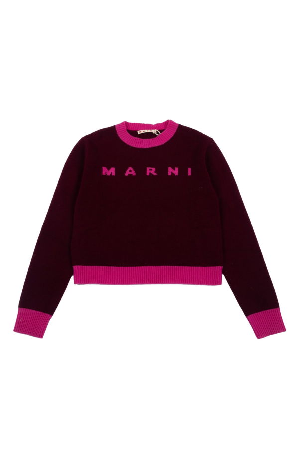 KIDS Marni Knitwear Sweater - Red