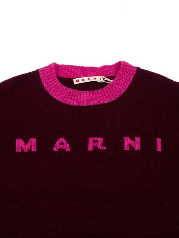 KIDS Marni Knitwear Sweater - Red
