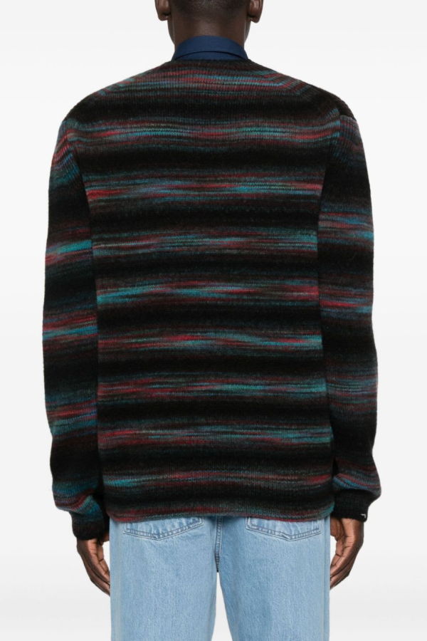 PAUL SMITH Wool V-Necked Cardigan - Multicolour