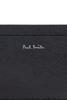 PAUL SMITH Leather Card Holder With Print - Black - Thumbnail 3