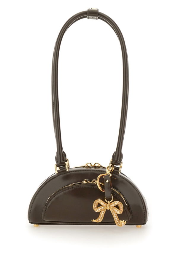 Self-Portrait Mini Shoulder Bag - Brown