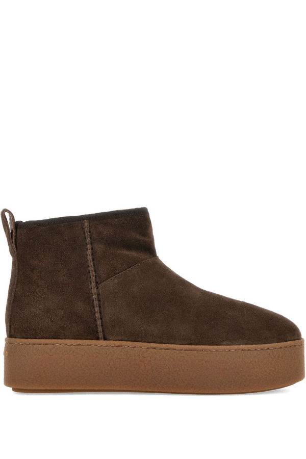 Hogan Suede Ankle Boots - Brown