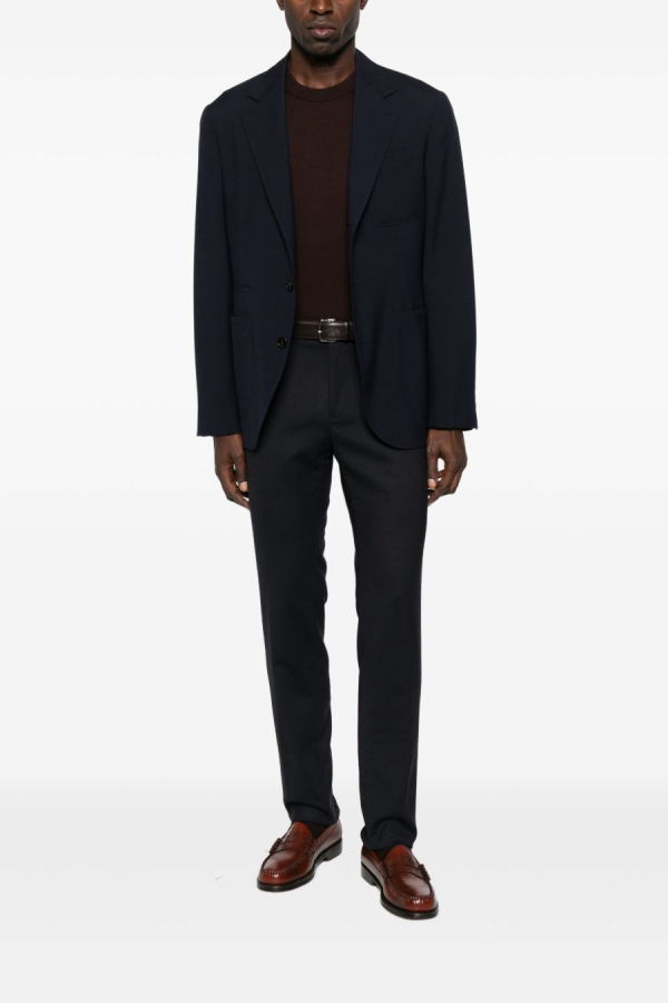 PAUL SMITH Wool Crewneck Sweater - Brown