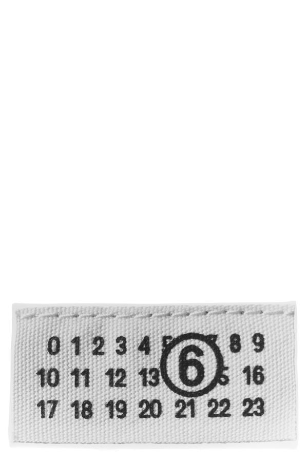 MM6 Maison Margiela Etichetta Numeric Clutch - White