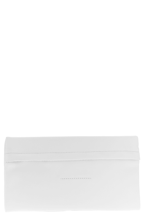 MM6 Maison Margiela Etichetta Numeric Clutch - White