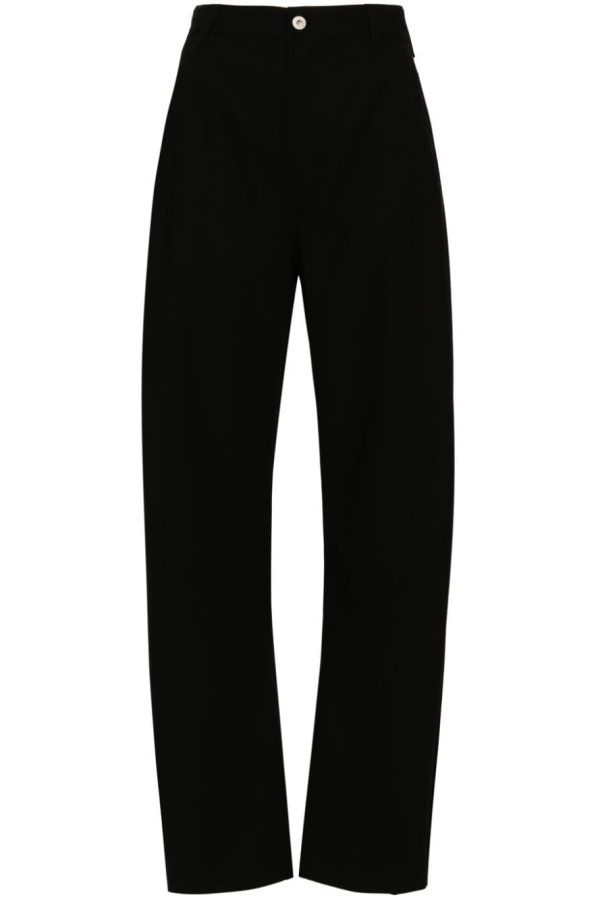 LOEWE Cotton Trousers - Black