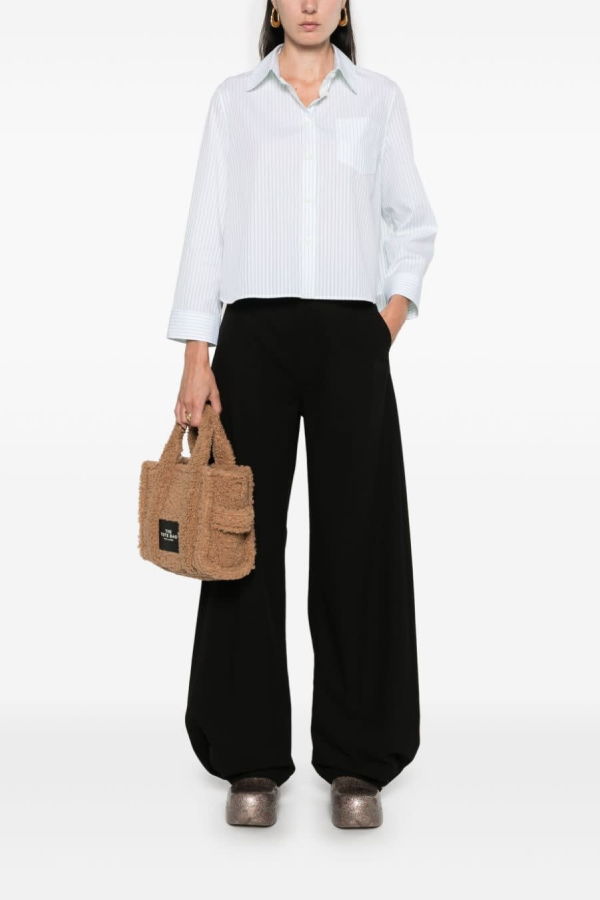 LOEWE Cotton Trousers - Black