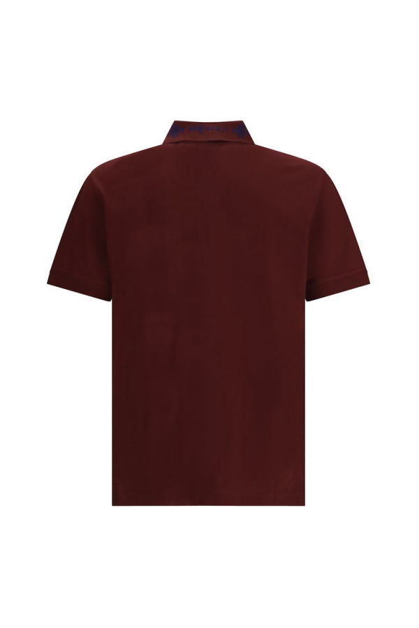 Alexander McQueen Polo With Striped Detail Polo Shirt