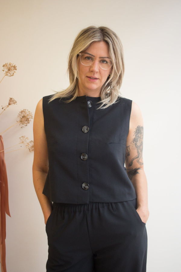 Valerie C Sleeveless Jacket