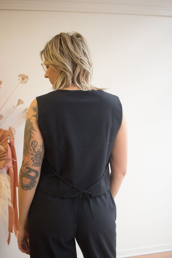 Valerie C Sleeveless Jacket