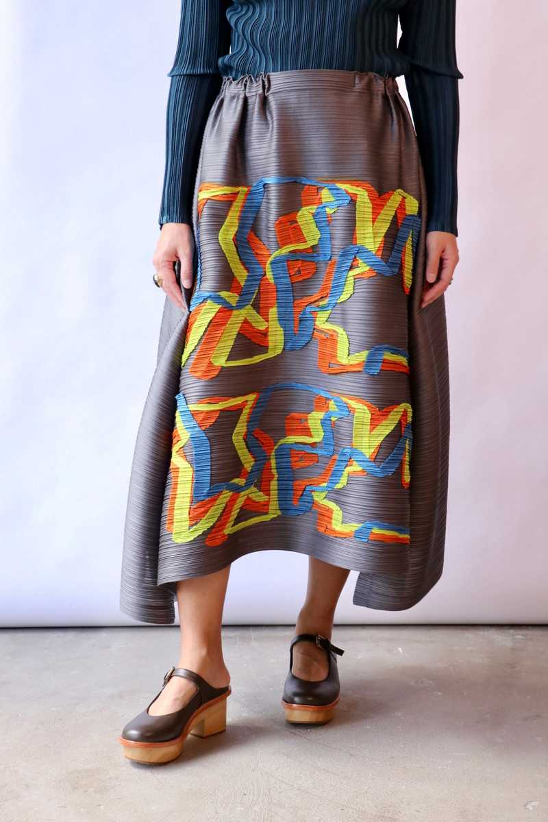 Pleats Please by Issey Miyake Mix Skirt