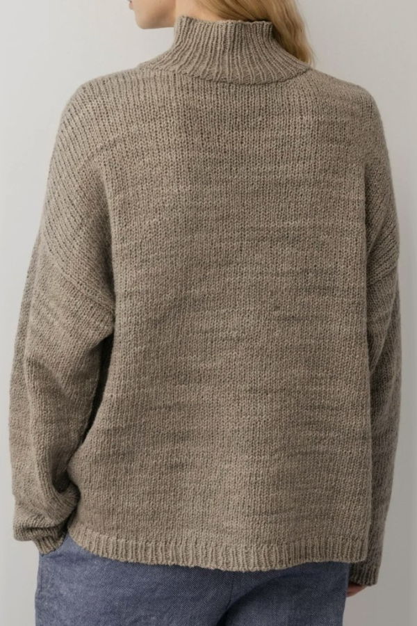 Wol Hide Cross Neck Pullover