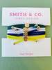 Smith and Co. Design Skinny Hair Tie Set - Tennis with Love - Thumbnail 1
