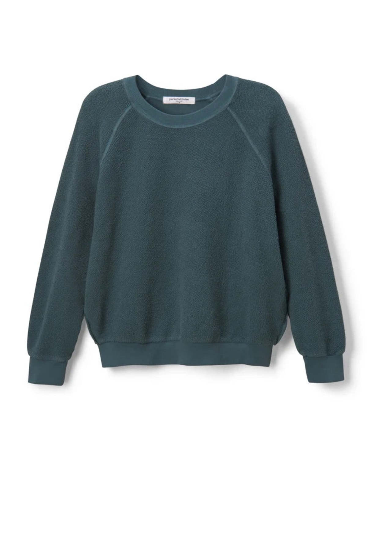 Perfect White Tee Ziggy Reverse Fleece Shrunken Crew - Image 25 of 38