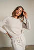 Perfect White Tee Ziggy Reverse Fleece Shrunken Crew - Thumbnail 32