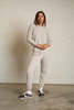 Perfect White Tee Ziggy Reverse Fleece Shrunken Crew - Thumbnail 33