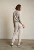 Perfect White Tee Ziggy Reverse Fleece Shrunken Crew - Thumbnail 34
