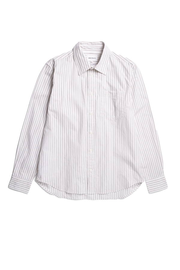 Norse Projects Algot Poplin Stripe Shirt