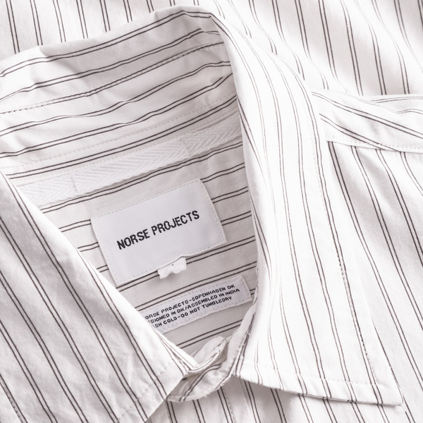 Norse Projects Algot Poplin Stripe Shirt