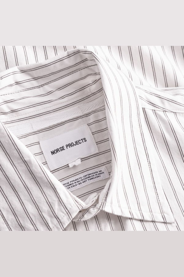 Norse Projects Algot Poplin Stripe Shirt