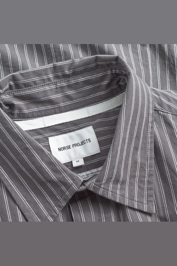Norse Projects Algot Poplin Stripe Shirt