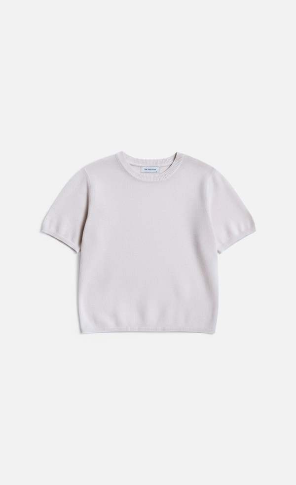 The Tile Club Bella Cashmere Short Sleeve Tee The Tile Club Bella Cashmere Short Sleeve Tee