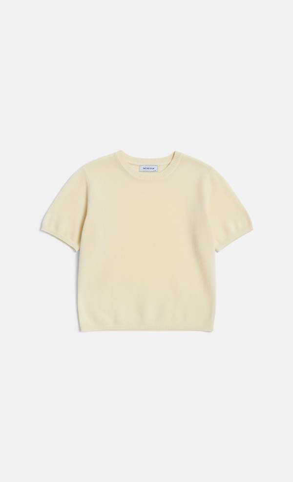 The Tile Club Bella Cashmere Short Sleeve Tee