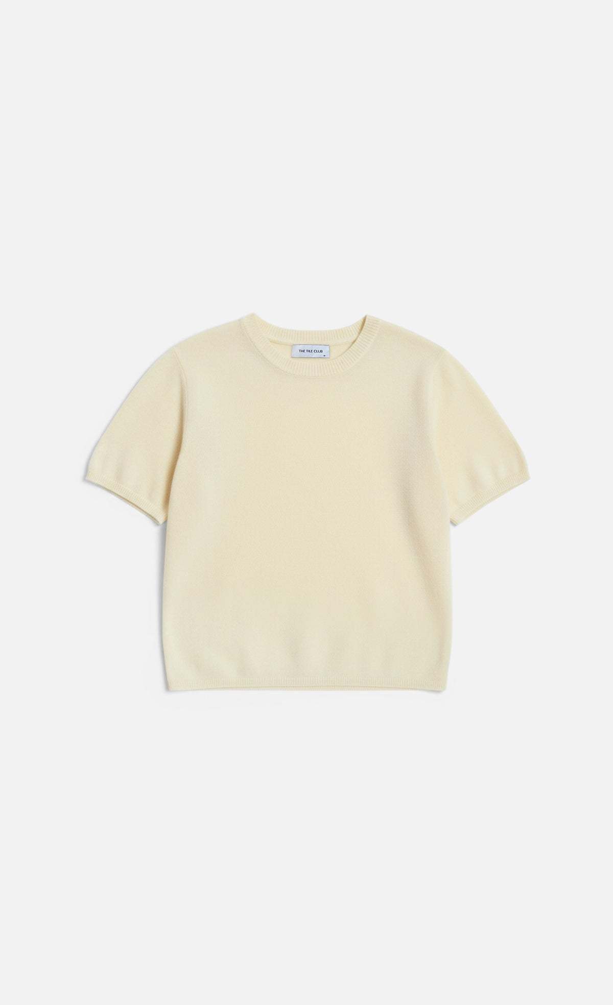 The Tile Club Bella Cashmere Short Sleeve Tee - Image 1 of 5