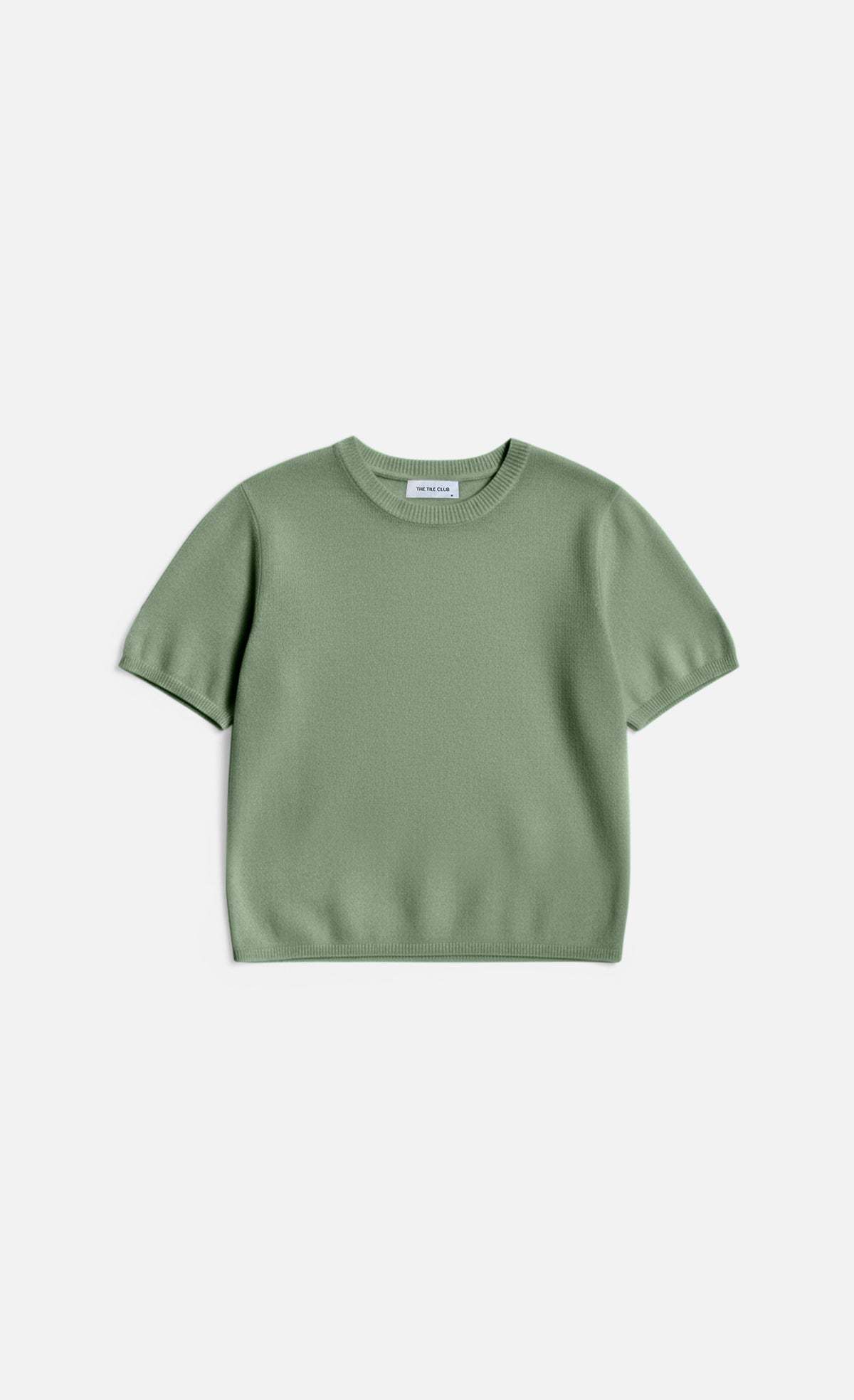 The Tile Club Bella Cashmere Short Sleeve Tee - Image 1 of 5