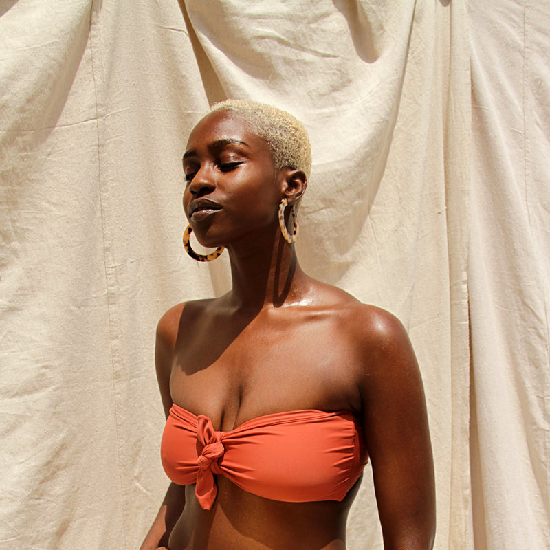 Static Swimwear Fairfax Top - Ginger