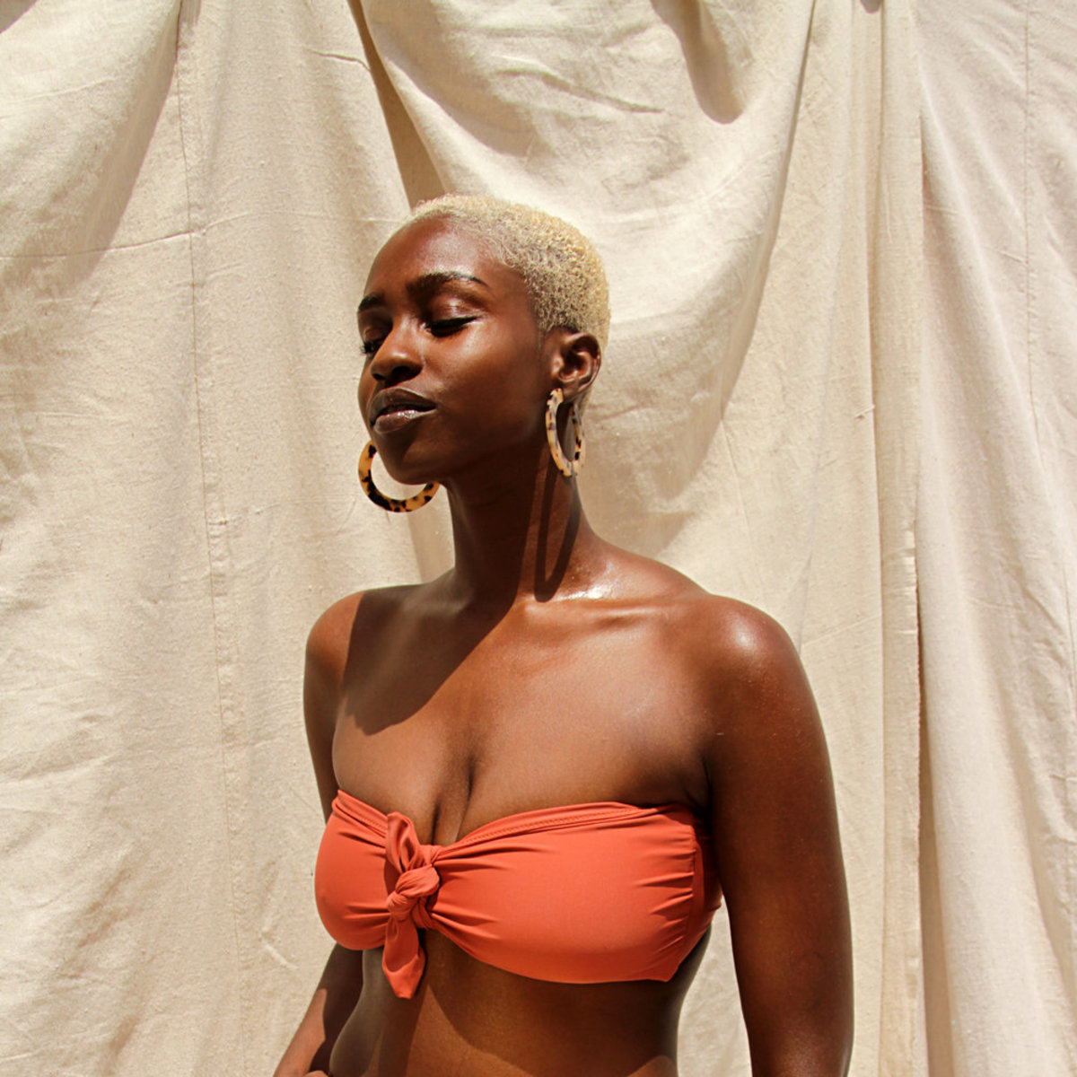 Static Swimwear Fairfax Top - Ginger - Image 3 of 6