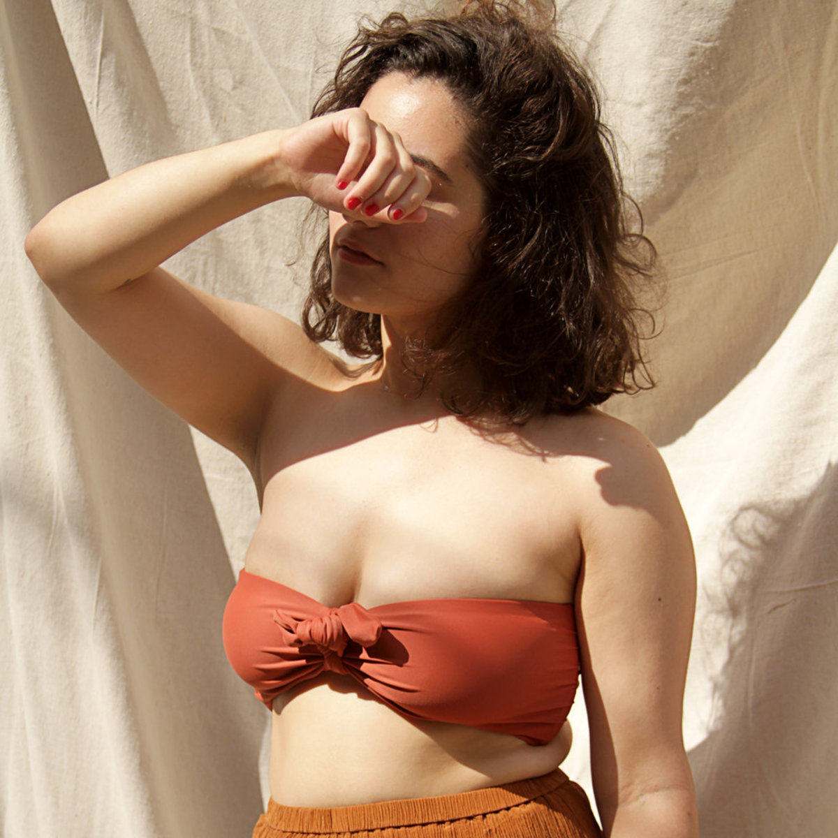 Static Swimwear Fairfax Top - Ginger - Image 6 of 6