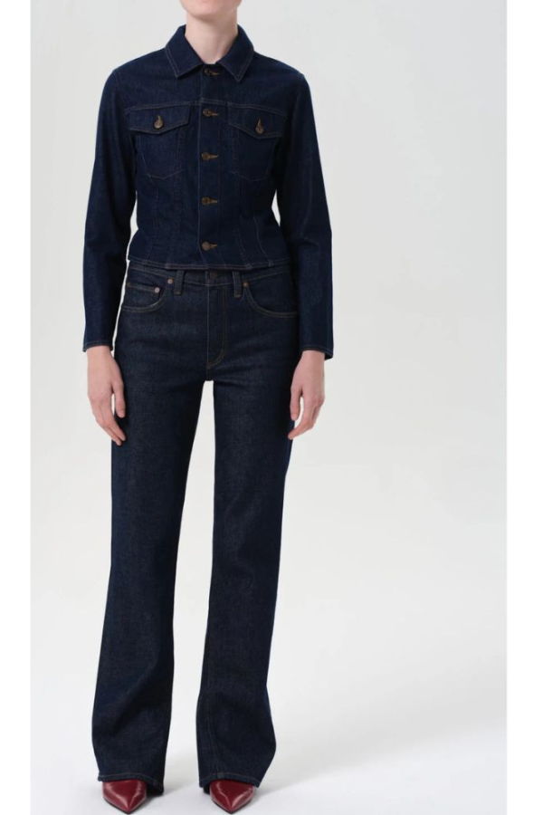 AGOLDE Mid-Rise Kick Boot Comfort Stretch Jeans - Reissue