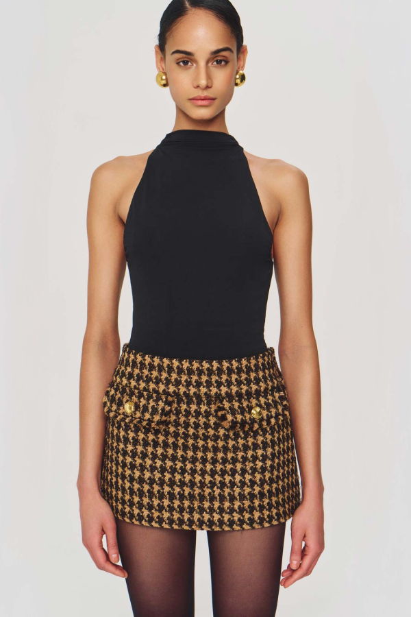 Ronny Kobo Spen Bodysuit - Black