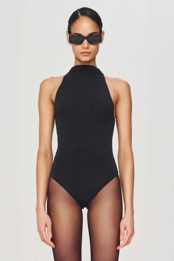 Ronny Kobo Spen Bodysuit - Black