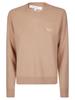 Maison Kitsuné Sweater - Canvas Brown - Thumbnail 1