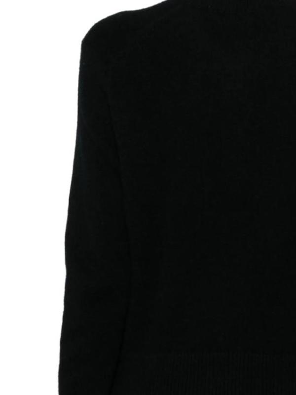 Maison Kitsun PW00506KT1006P199 Cardigan - Black