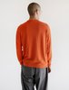 Leon Bara Merino Knit Tee Sweater - Orange - Thumbnail 2